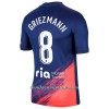 Camiseta de fútbol Atlético Madrid Antoine Griezmann 8 Segunda Equipación 2021/22 - Hombre